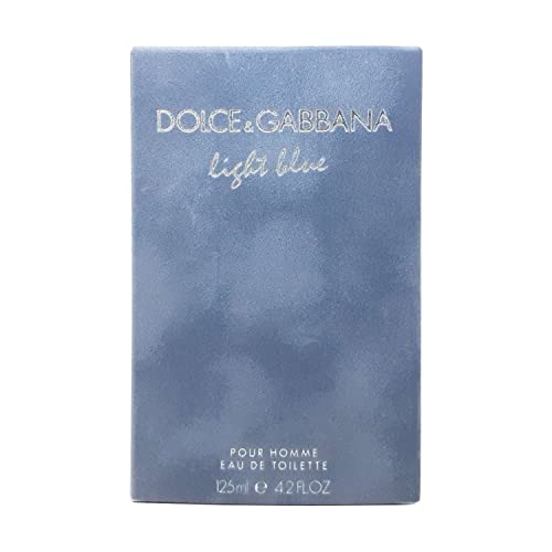 Dolce & Gabbana Light Blue For Men Eau De Toilette Spray, 4.2-Ounces