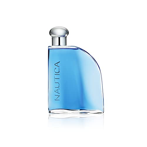 Nautica Blue Eau De Toilette for Men – Invigorating, Fresh Scent – Woody, Fruity Notes of Pineapple, Water Lily, and Sandalwood – Everyday Cologne – 3.4 Fl Oz