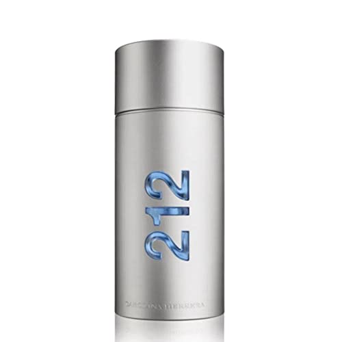 Carolina Herrera 212 Men Fragrance For Men – Timeless Scent – Warm Sandalwood – Fresh Notes – Beautifully Bright Fragrance – Energetic Green With Sensual Peppery Spices – Edt Spray – 1.7 Oz