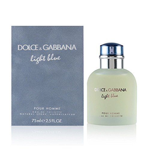 Dolce & Gabbana Light Blue for Men Eau de Toilette Spray, 2.5 Fl Oz