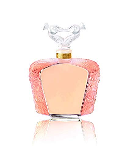 Lalique De Lalique Crystal “Deux Paons” Eau De Parfum for Women, 3.4 Fl Oz