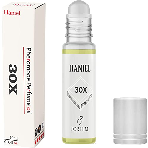 Haniel Roll on Aromatic Aquatic Perfume For Men Pheromone Attraction Formula, Pheromone Cologne for Men, Pheromones for Men, Feromonas Para Atraer Mujer