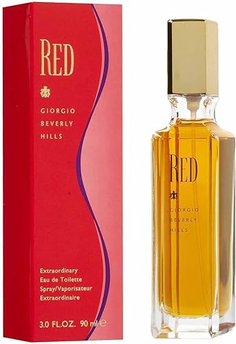 Giorgio Beverly Hills Red Perfume for Women By Giorgio Beverly Hills Eau de Parfum Spray, 3.4 Oz