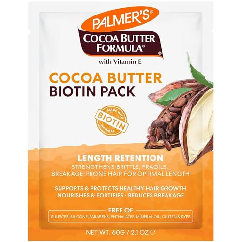 Palmer’s Cocoa Butter & Biotin Length Retention Biotin Pack, 2.1 Ounce