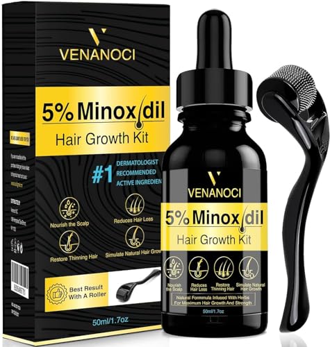 5% Minoxidil Hair Growth Spray For Men and Women 100Ml Hair Regrowth Treatment Serum For Stronger Thicker Longer Hair Help to Stop Thinning and loss hair 2 Month supply