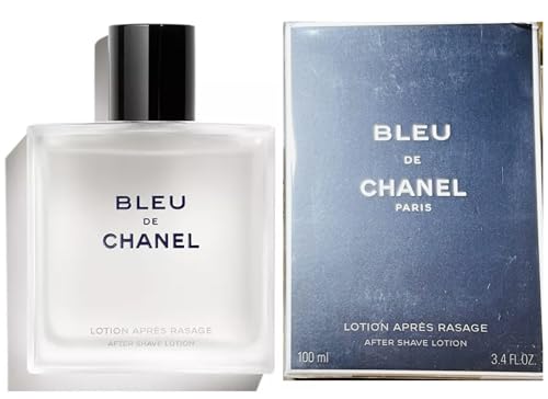 Chanel De Bleu for Men 3.4 oz After Shave Lotion Tester