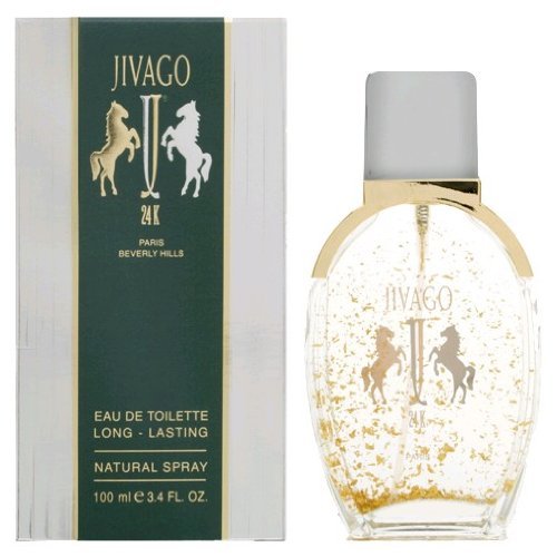 Jivago 24k By Jivago For Men. Eau De Toilette Spray 3.4 Ounces (Pack of 5)