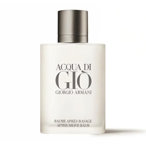 Armani Beauty – Acqua di Giò – Fresh & Powerful Men’s After Shave Balm – Mandarin, Lavender, Patchouli Notes – Men’s Essentials – 3.4 Fl Oz