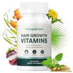 FoliageGrown Hair Growth Vitamins Supplements,Hair Growth Vitamins for Women and Men Visibly Thicker Hair – 2 Month Supply(120 Capsules)