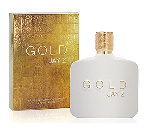 Jay-Z for Men Eau De Toilette Spray, Gold, 3 Ounce